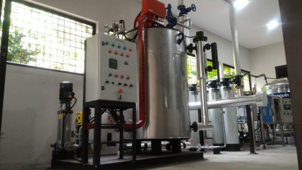 Vertical steam Boiler