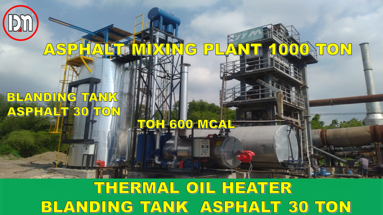Thermal Oil heater Effisiensi Industrial