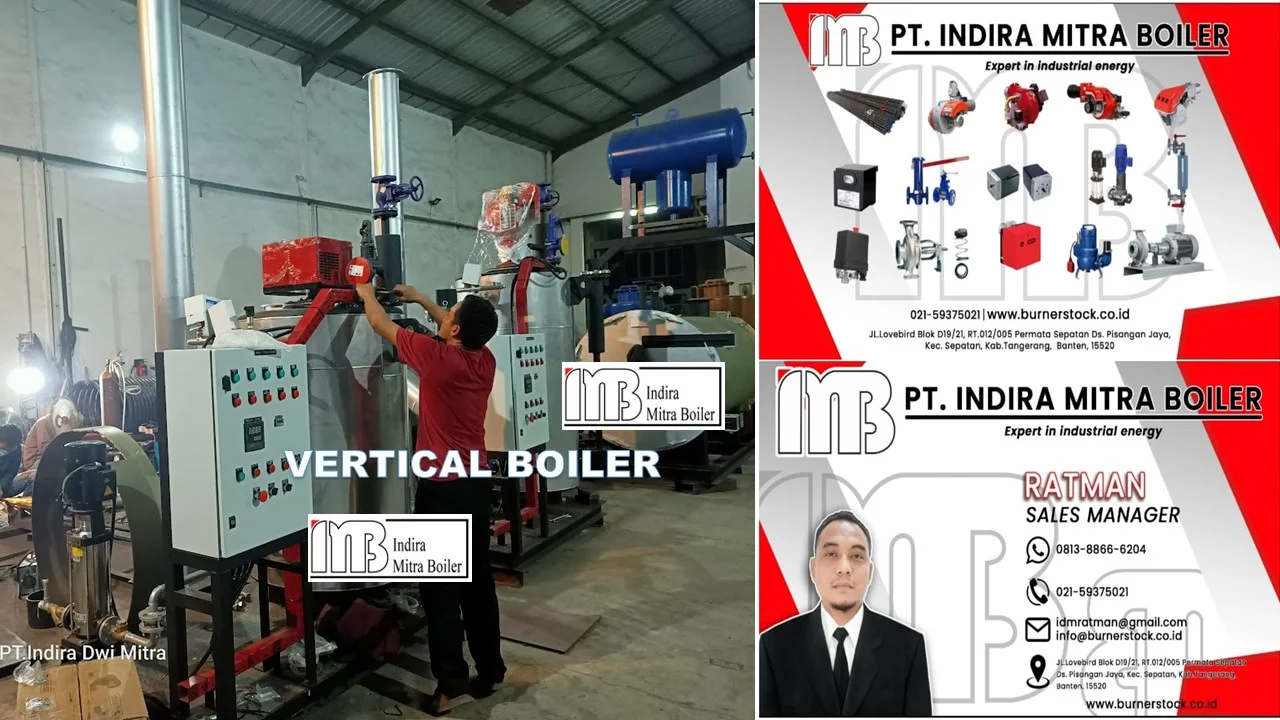 JUAL VERTICAL BOILER 750 KG-1000KG-1500KG-2000KG