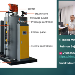 VERTICAL BOILER 1000KG PT INDIRA MITRA BOILER