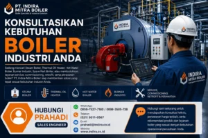 Sistem Pemanas Untuk Minyak CPO menggunakan Steam Boiler dan Thermal Oil Heater dari PT. Indira Mitra Boiler